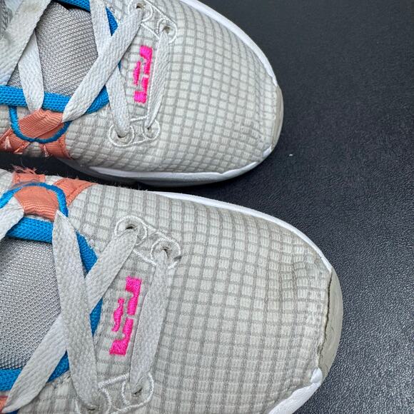 Nike Lebron Witness VII Basketball Shoes Size 7.5 Grey Fog Hyper Pink Athletic - Picture 9 of 14